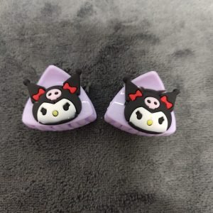 pinzas pequeñas de cabello kuromi