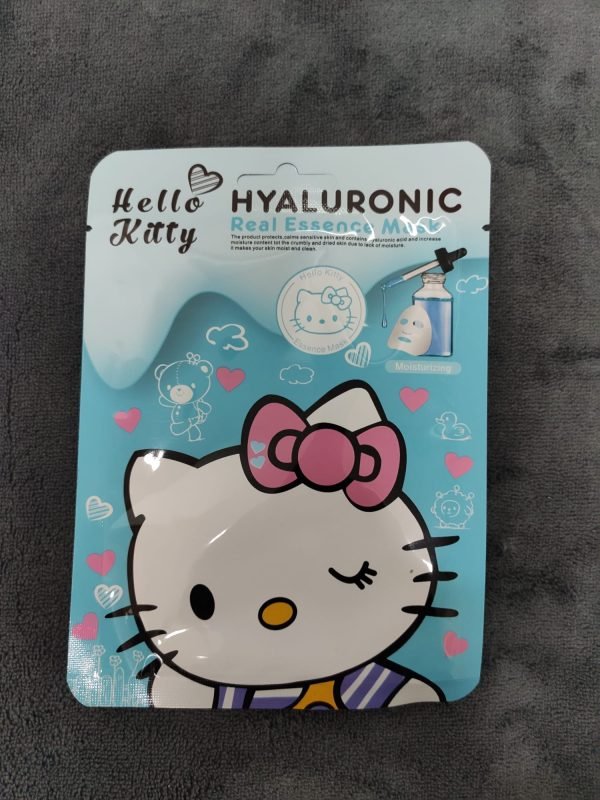 mascarilla facial hello kitty