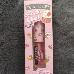 Aceite labial de fresa y nata