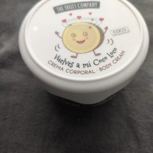 Crema corporal de coco