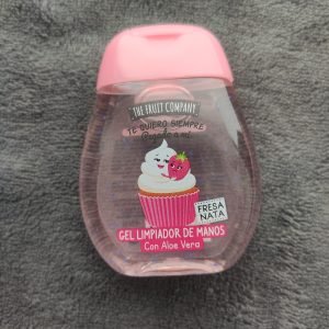 Gel hidralcoholico manos de fresa y nata
