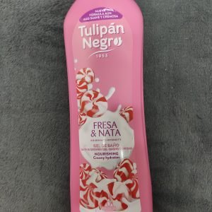 Gel de ducha fresa y nata