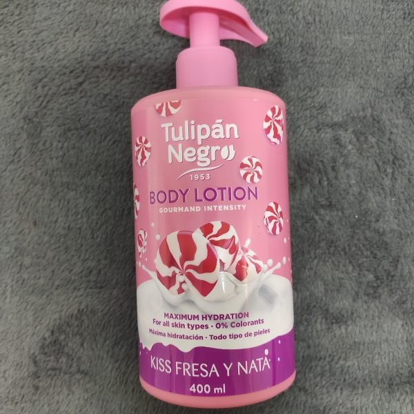Body loción fresa y nata